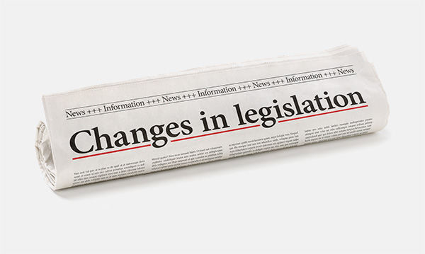 Changes in Legislation
